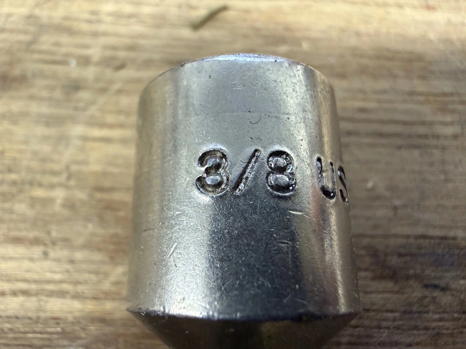 Vintage 3/8 Drive Square To Hex Socket USA