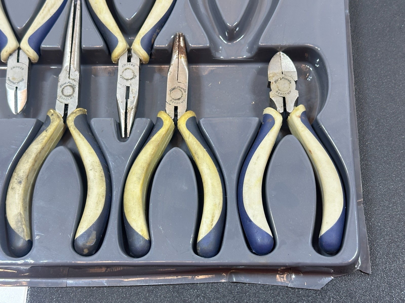 Blue-Point Tools BMPL1000 9pc Soft Grip Precision Mini Pliers And Cutters Set