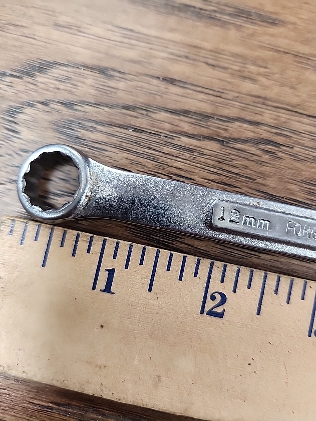 Craftsman Combination Wrench 12MM Metric 12 Point VV 42916 Vtg Forged in USA