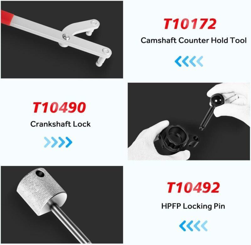 3830 Timing Belt Tool Kit for 2015+ Volkswagen Jetta TDi Golf TDi TDI EA288