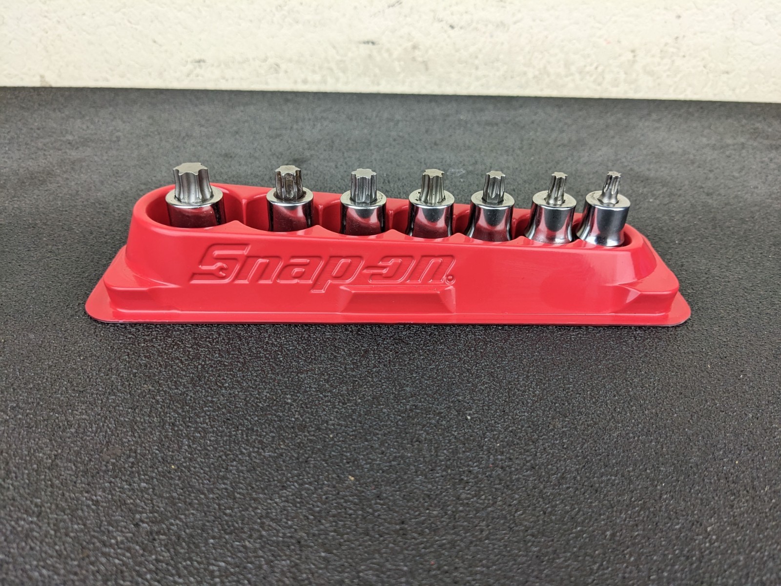 #bp419 Snap On 7pc 3/8″ Drive Stubby Torx Socket Driver Set T27-T55 207EFTXYSE