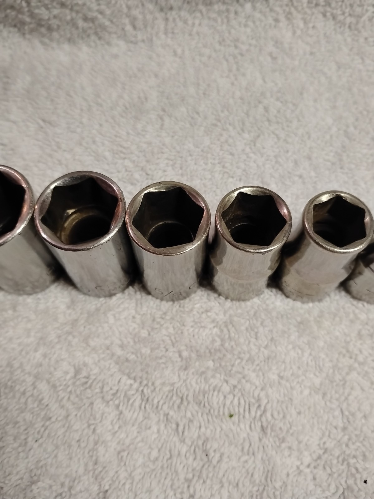 Vintage Craftsman 1/2″ Drive 6 Point Lot 9 Sockets