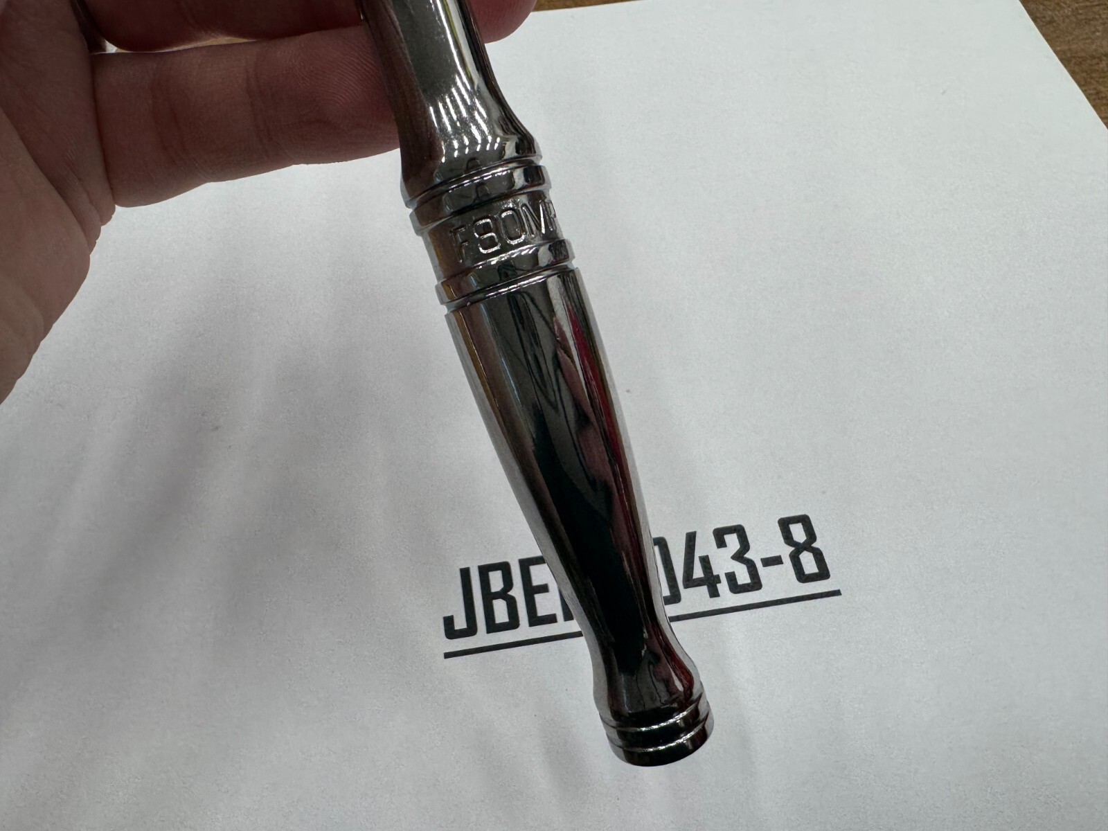 Snap-on Tools USA NEW 3/8″ Drive Chrome Multi-Position Head Ratchet F80MP