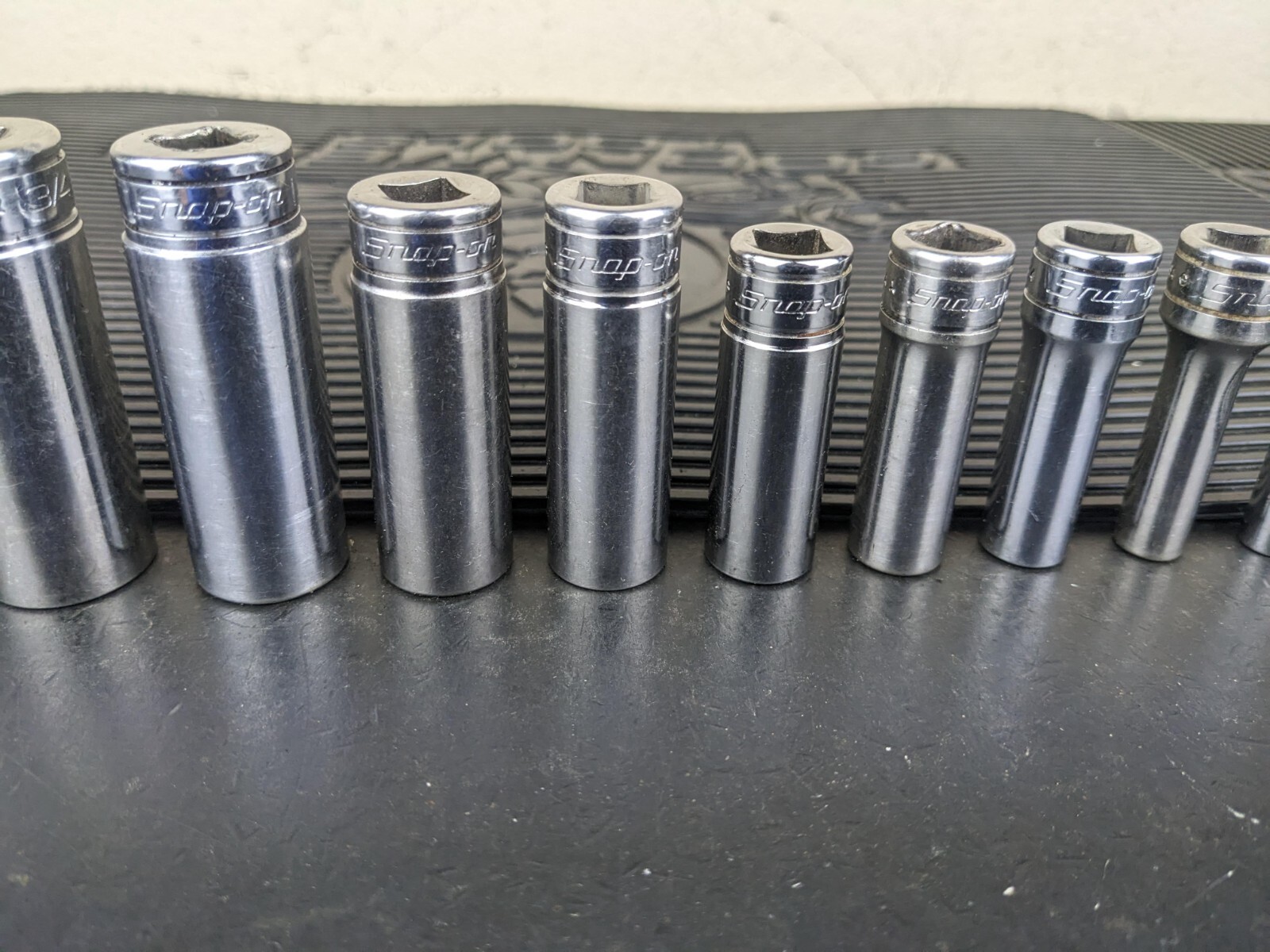 #bg225 Snap on Tools 211SFSY 3/8″ Drive Deep Chrome Socket Set Socket Set