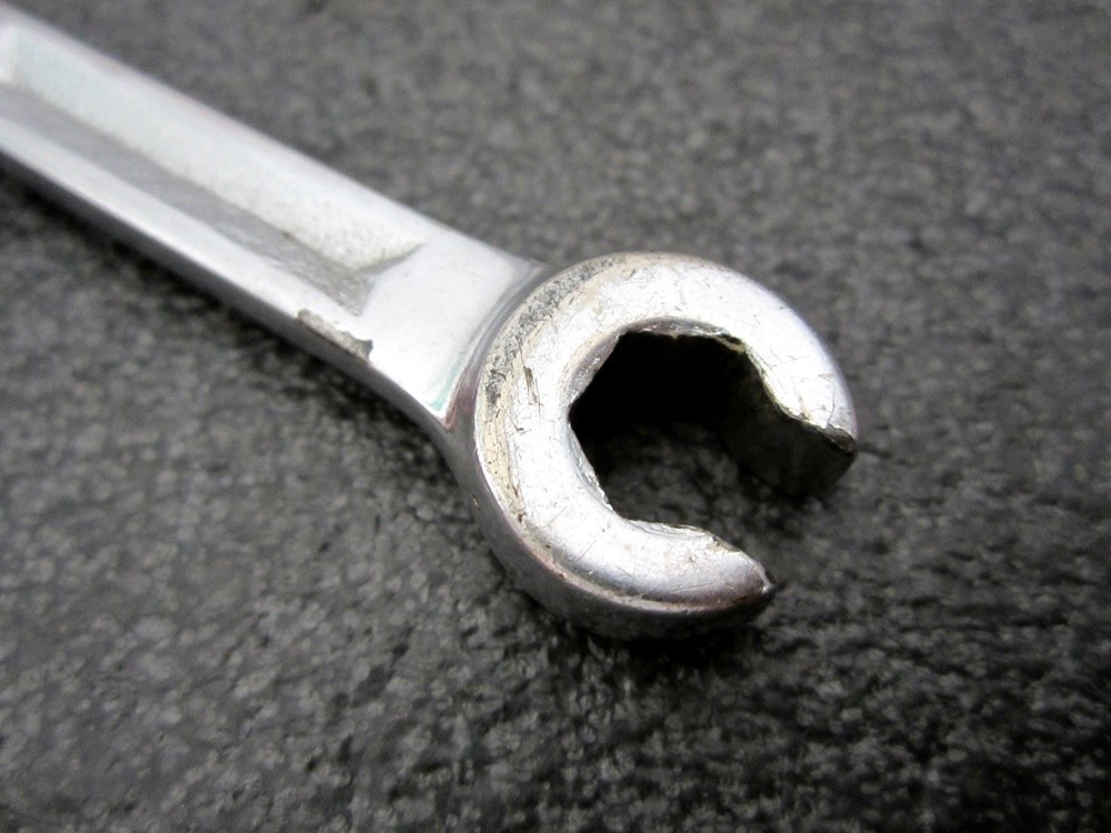 Vintage Snap-on 3/8″ x 7/16″ Flare Line Wrench RXV-1214-S Underline USA