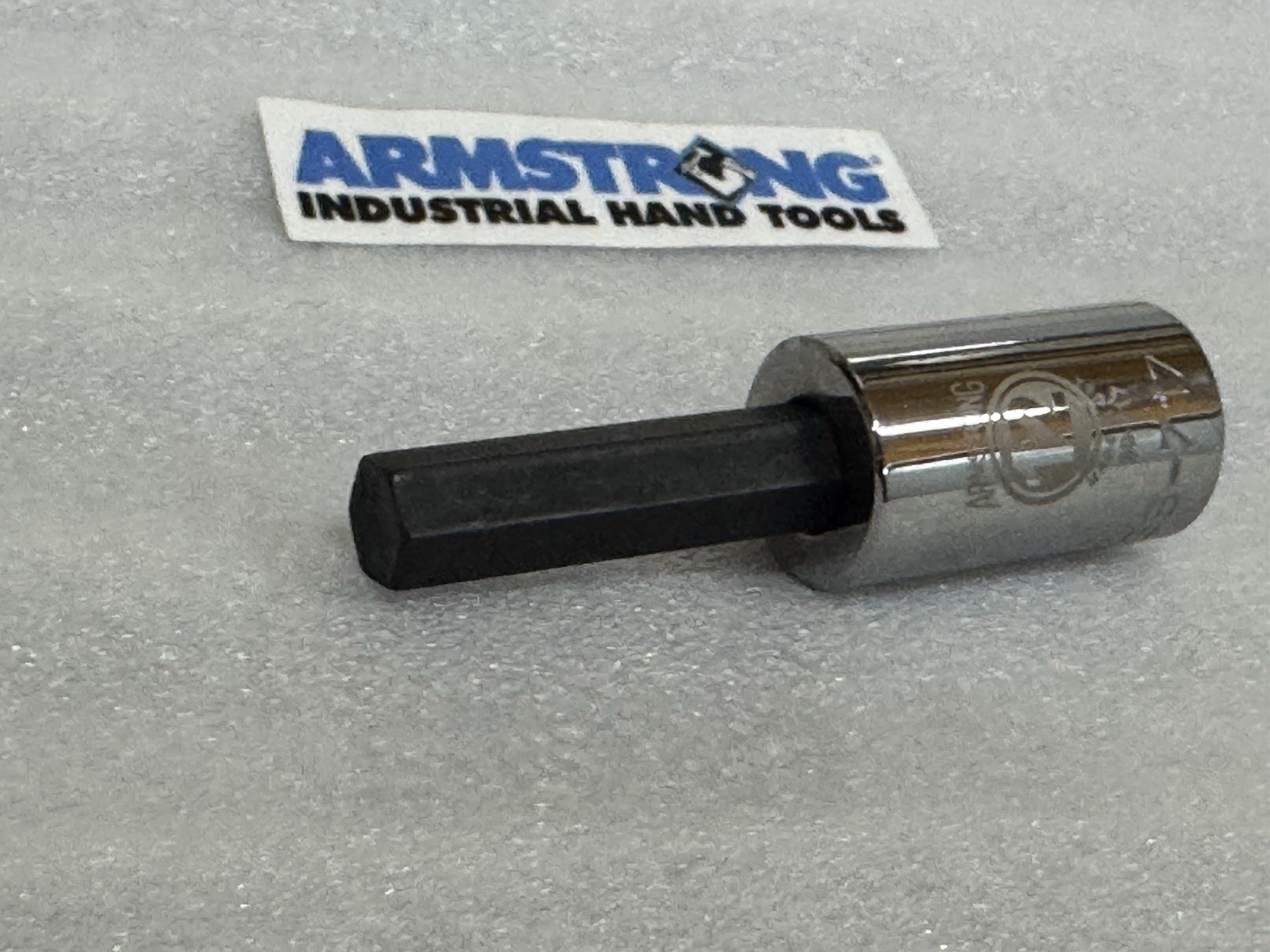 Armstrong 12MM 1/2” Drive Socket Hex Key Bit 3 Inches Tall MADE IN USA # 39-717