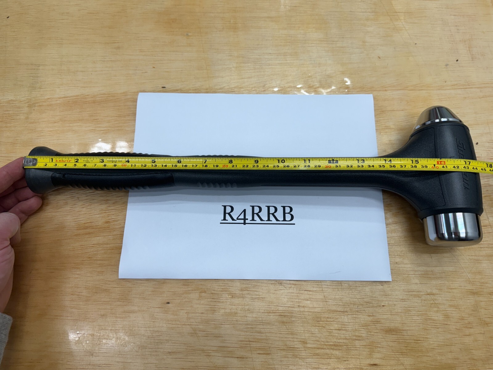 Snap-on Tools NEW DARK TITANIUM 56oz / 1550g Soft Grip Dead Blow Hammer HBBD56DT