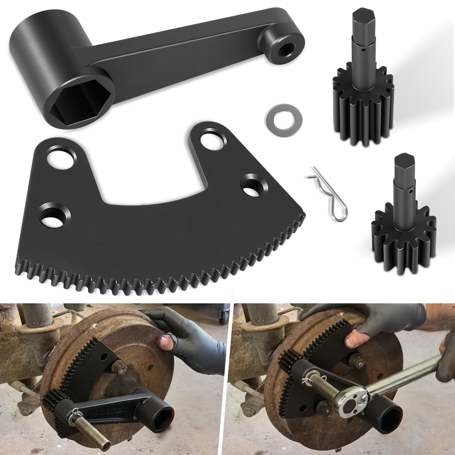 for Vw 36mm Axle Nut & Flywheel Gland Nut 000133 Torque Multiplier Leverage Tool