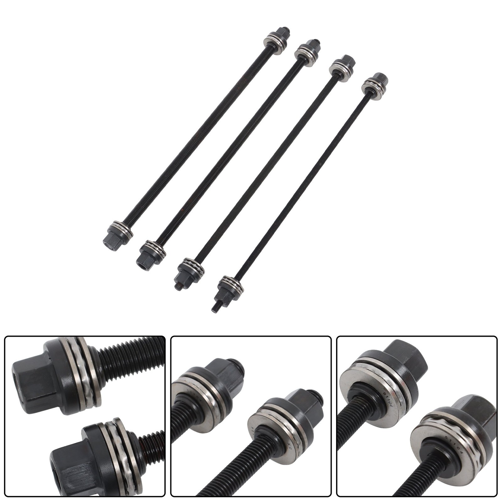 Universal Press Pull Sleeve Kit Bush Bearing Removal Insertion Tool Kit 26PCS