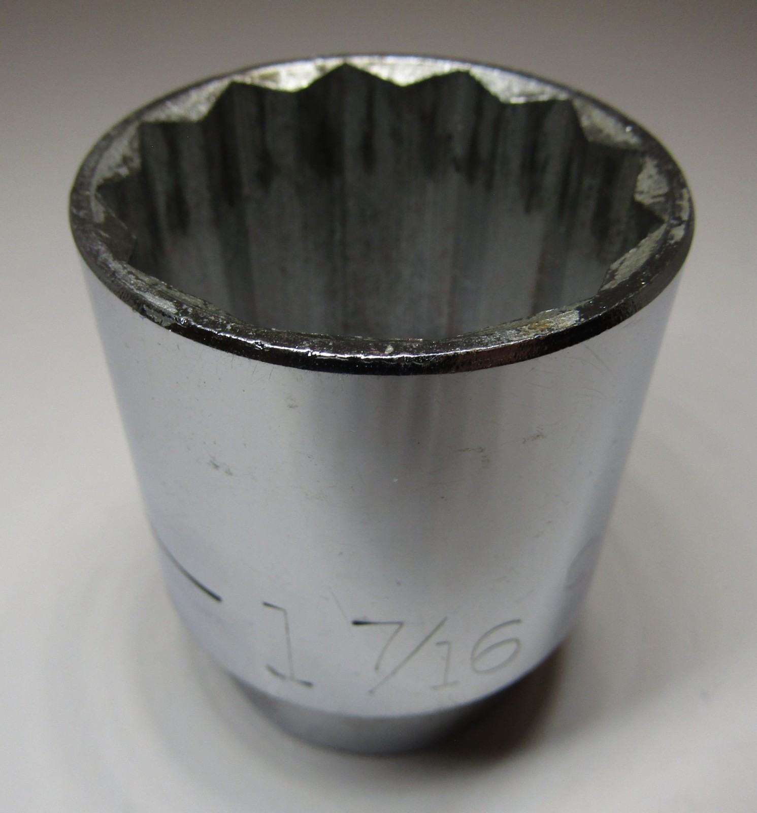 *Craftsman* -V- Series 1-7/16″ 12 Point 3/4″ Drive Chrome Socket 47551 – U.S.A.