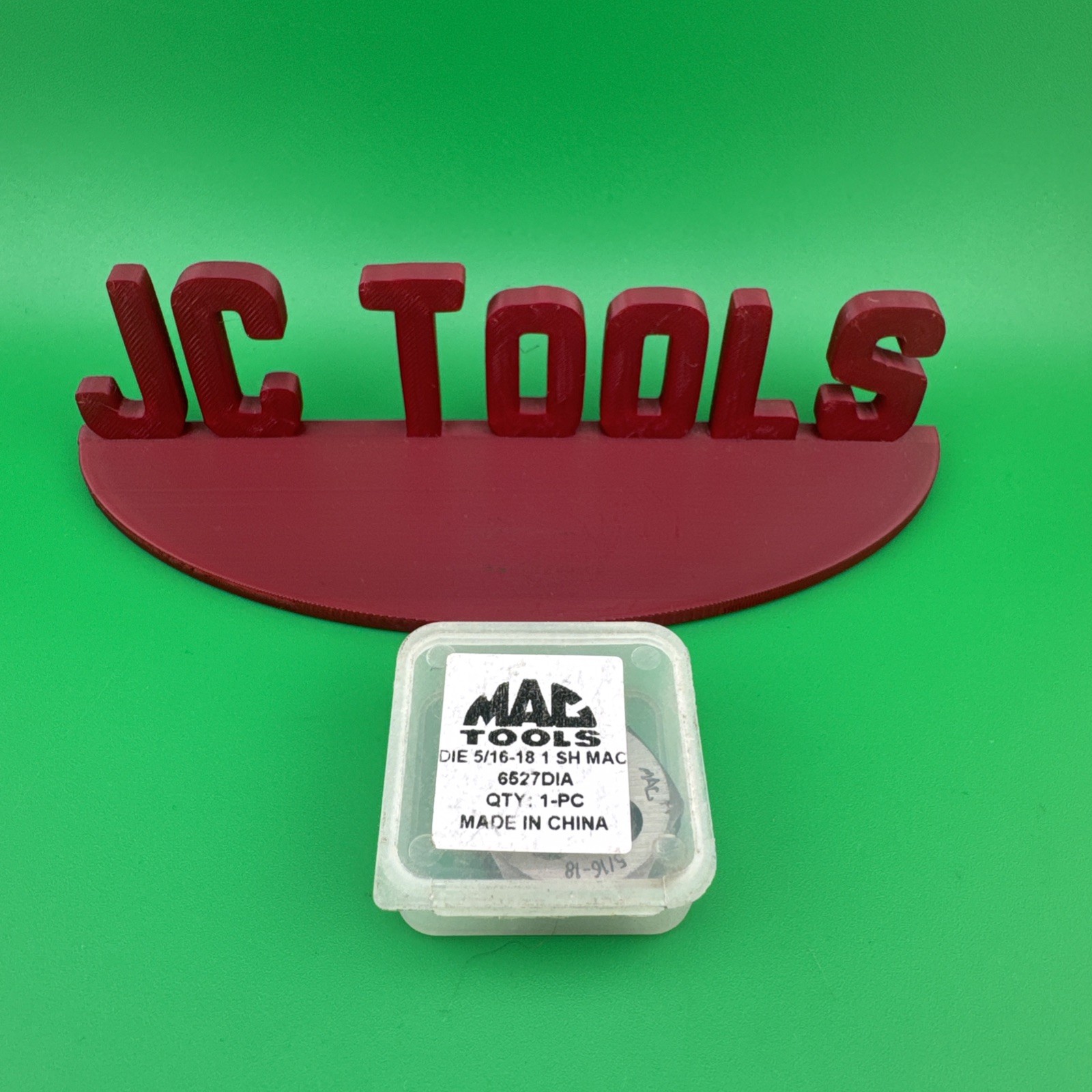 Mac Tools 6527DIA SAE Hexagonal Die 5/16″-18 NC – 1″ Shank