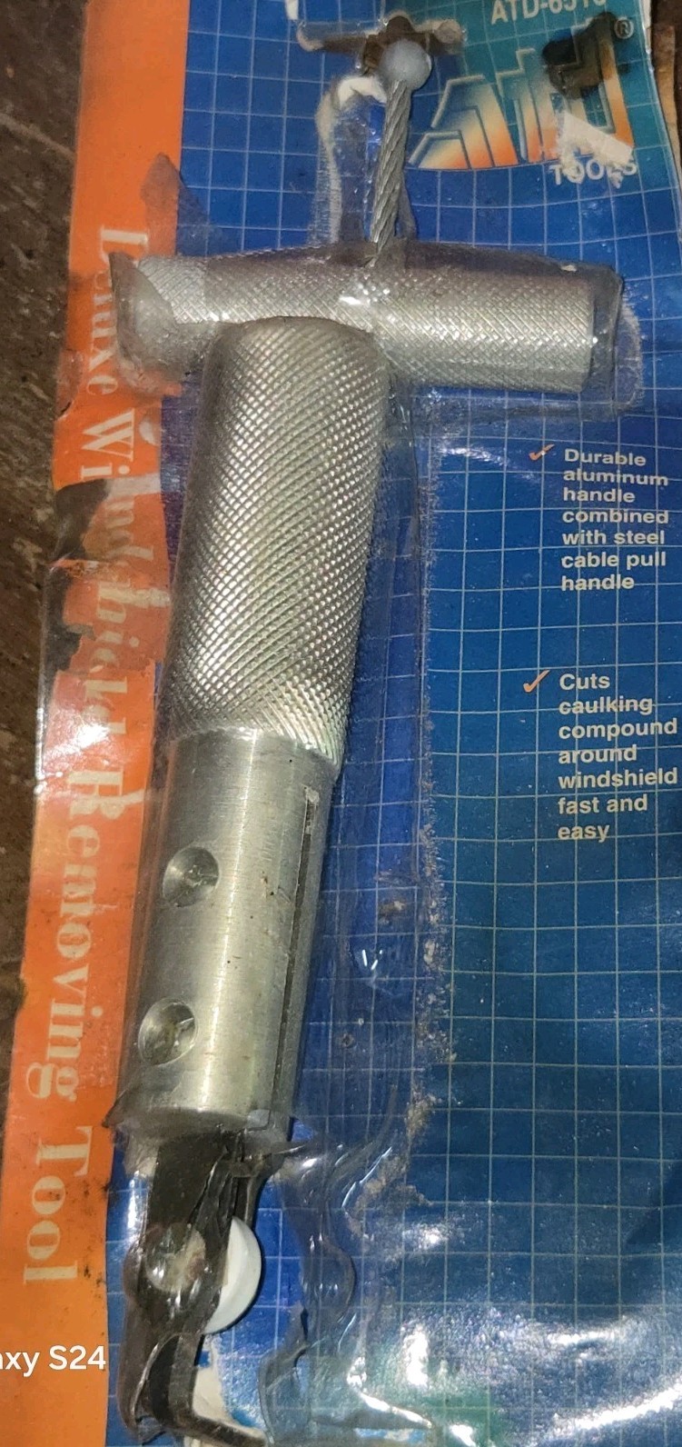 ATD Deluxe Windshield Removing Tool #6516 EXACTLY AS SHOWN IN THE PHOTOS