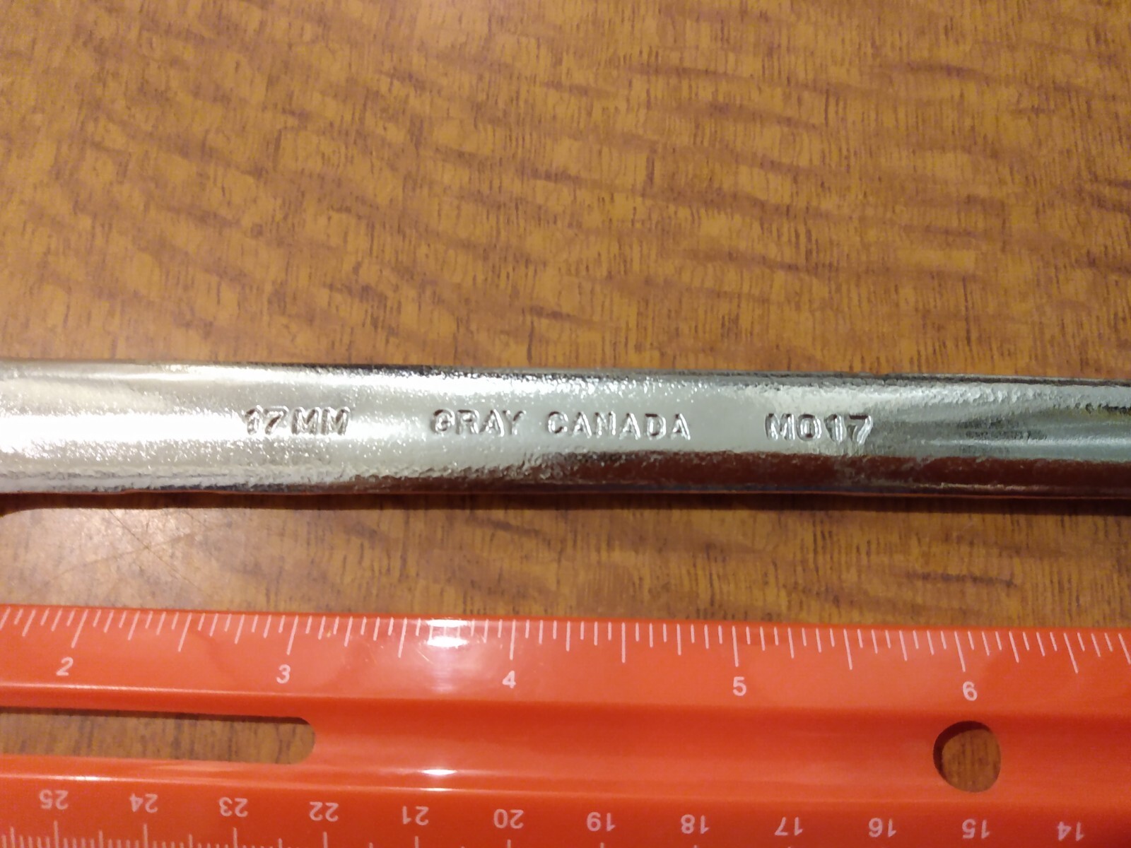 GRAY TOOLS 17mm Combination Wrench M017, New Old Stock. Canada
