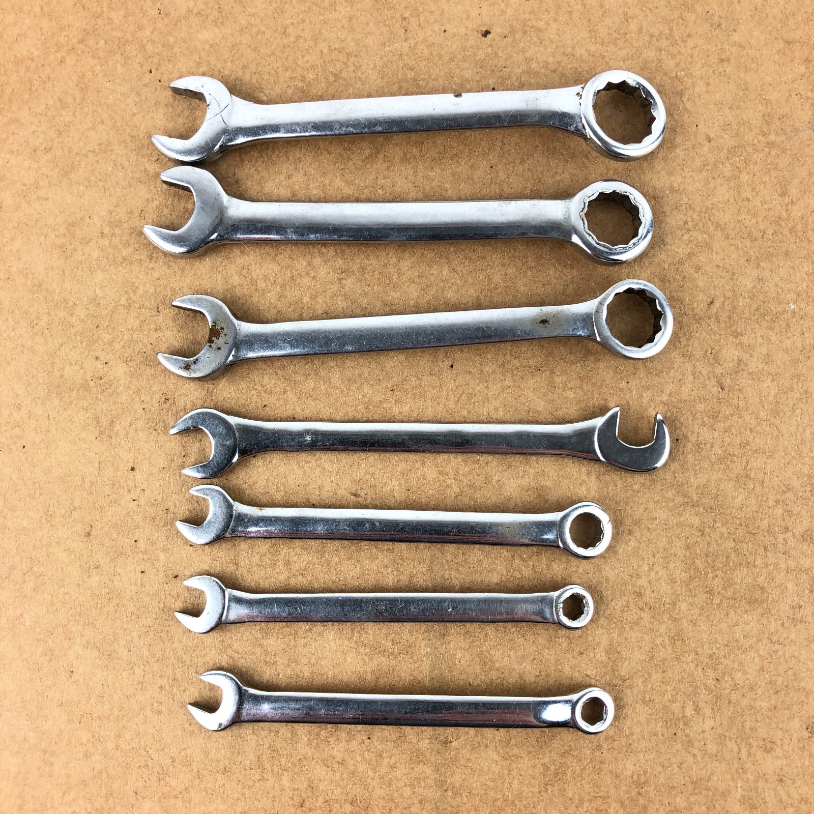 Vintage Craftsman USA Ignition Wrench Set V Lot V Series Open Box End Mini Sears