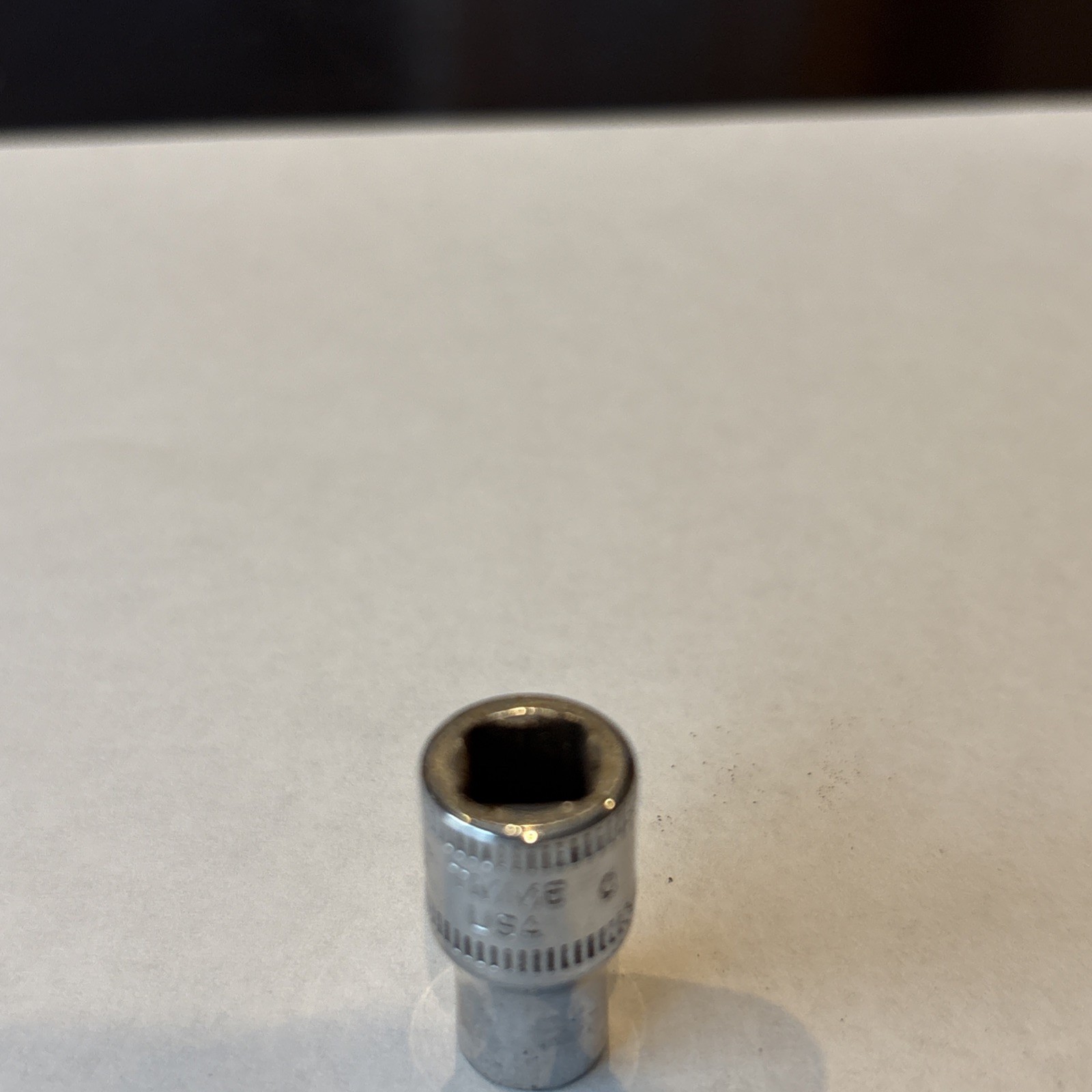 Snap-on Tools TMM6 6mm Metric Flank Drive Shallow Socket 6 Point 1/4″ Drive USA