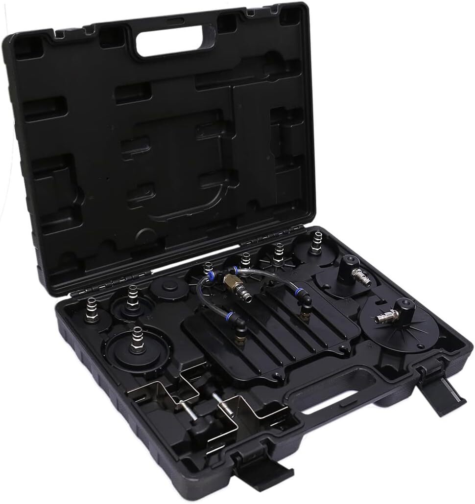 Pneumatic Air Pressure Brake & Clutch Fluid Bleeder Tool Bleeding Valve System