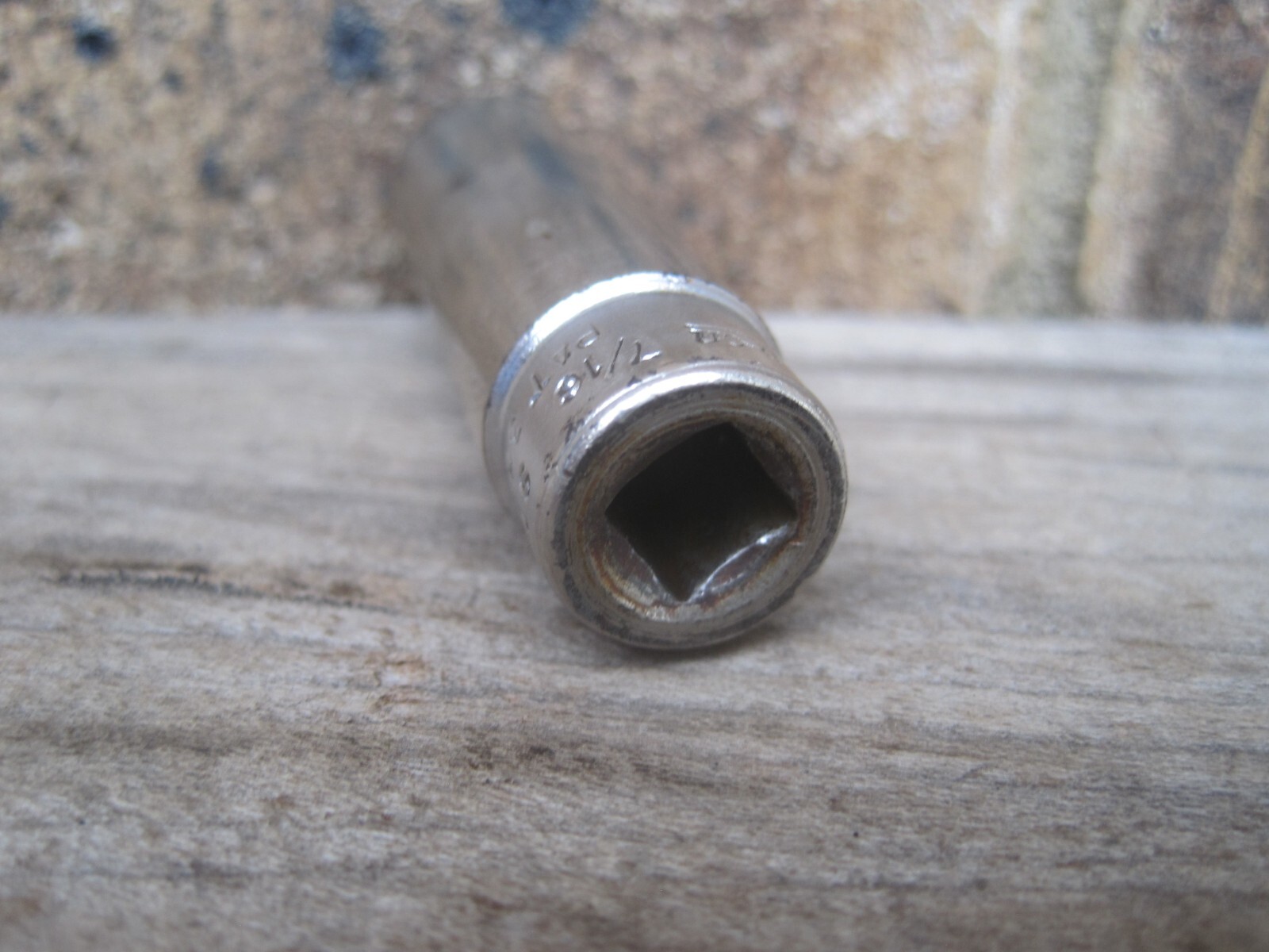 Snap-on Tools USA STM14 1/4″ Drive 7/16″ SAE 6 Point Deep Chrome Socket