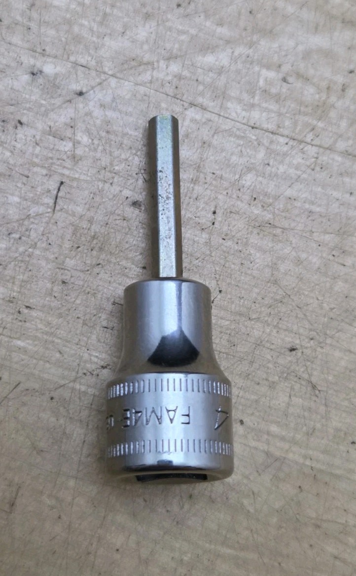 New Snap On FAM4E – 3/8″ Drive 4mm Standard Hex Bit Socket Driver