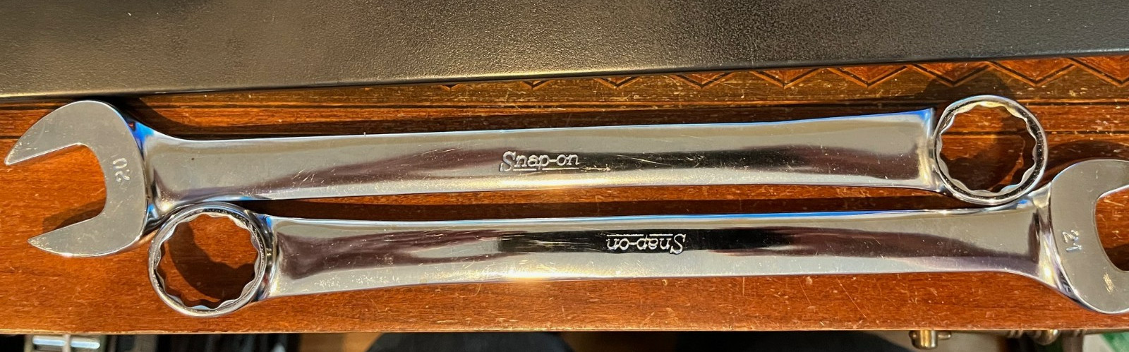 Snap-on OEXM713 – 13 Piece Metric Standard Handle 12Pt Combination Wrench Nice !