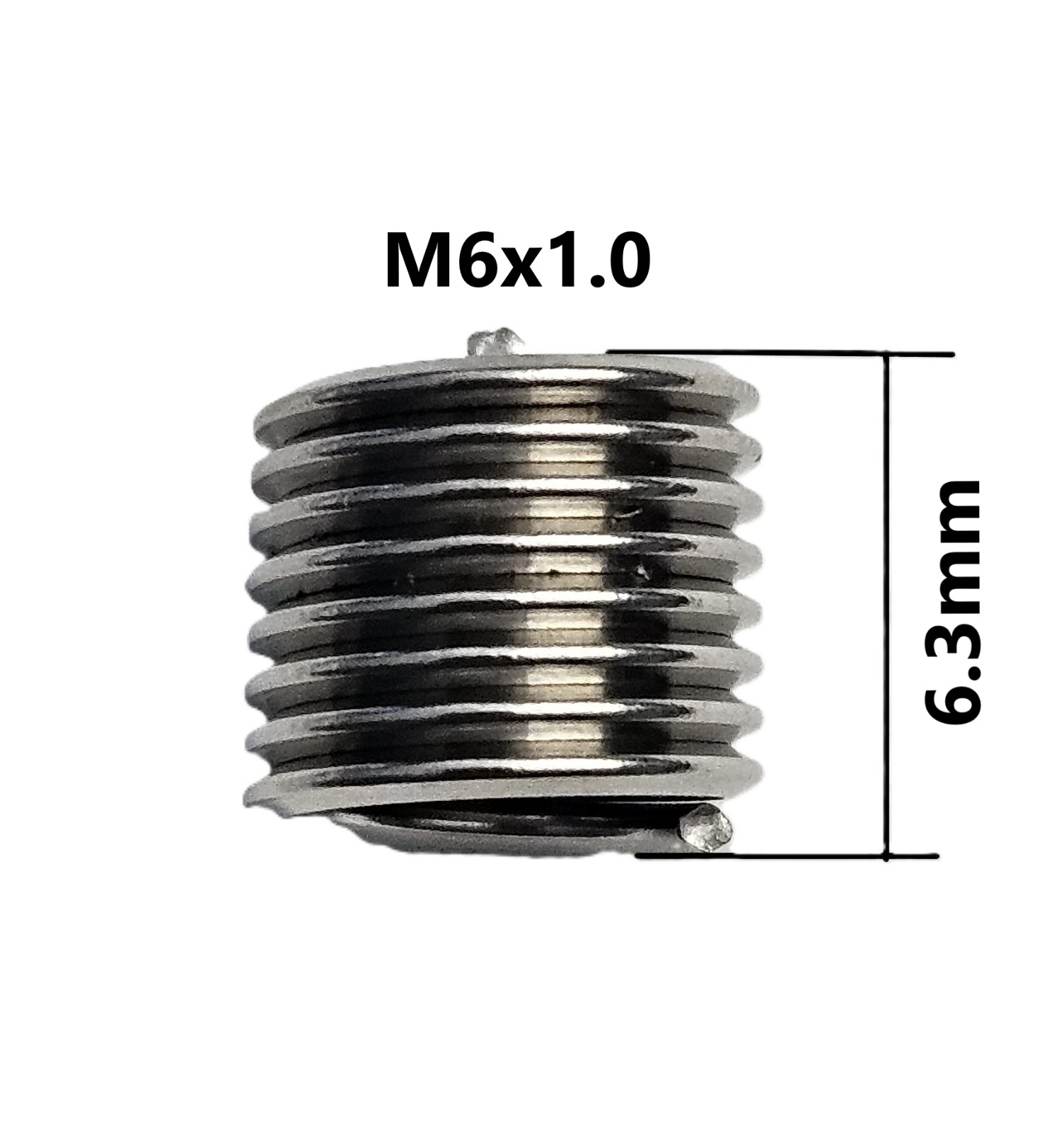 6×1.0 Helicoil Kit Metric SS304 (24pc), Thread Repair KIT, Helicoil Inserts Kit