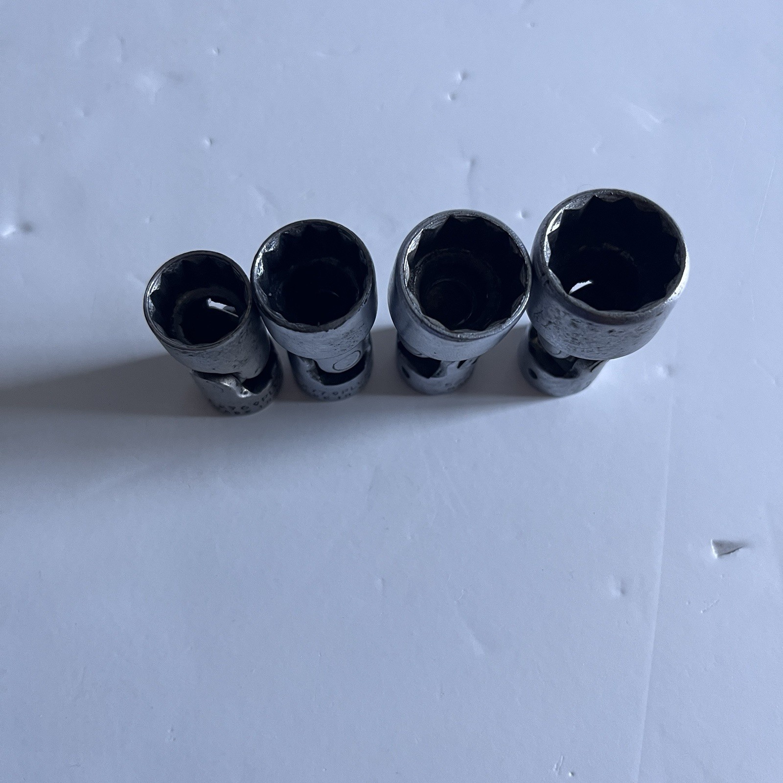 Vintage Plomb 3/8″ Swivel Socket Set Universal Joint 52XX Plvmb Plumb USA