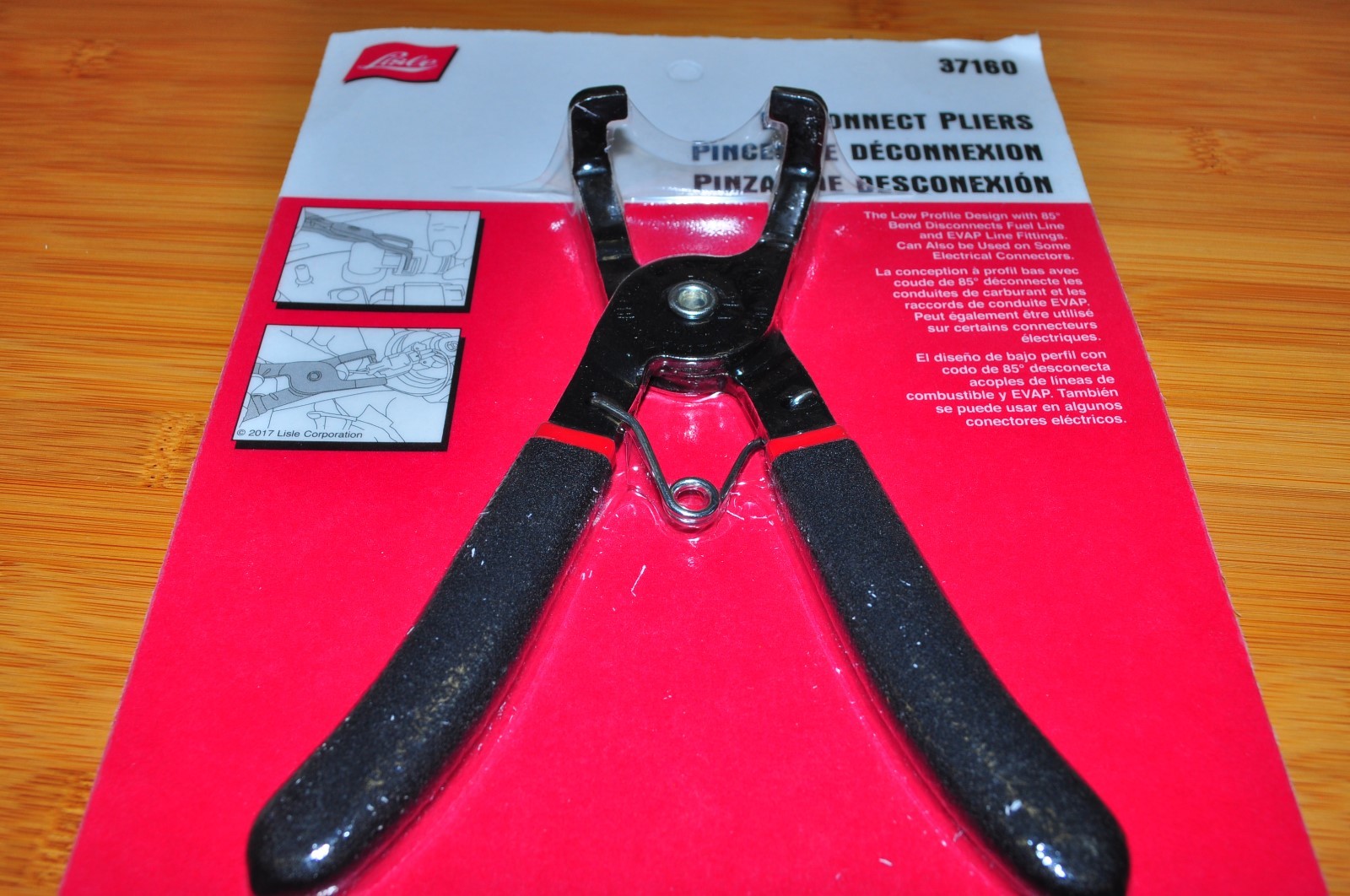 Fuel Line and EVAP Line Disconnect Plier Lisle 37160 Made in USA