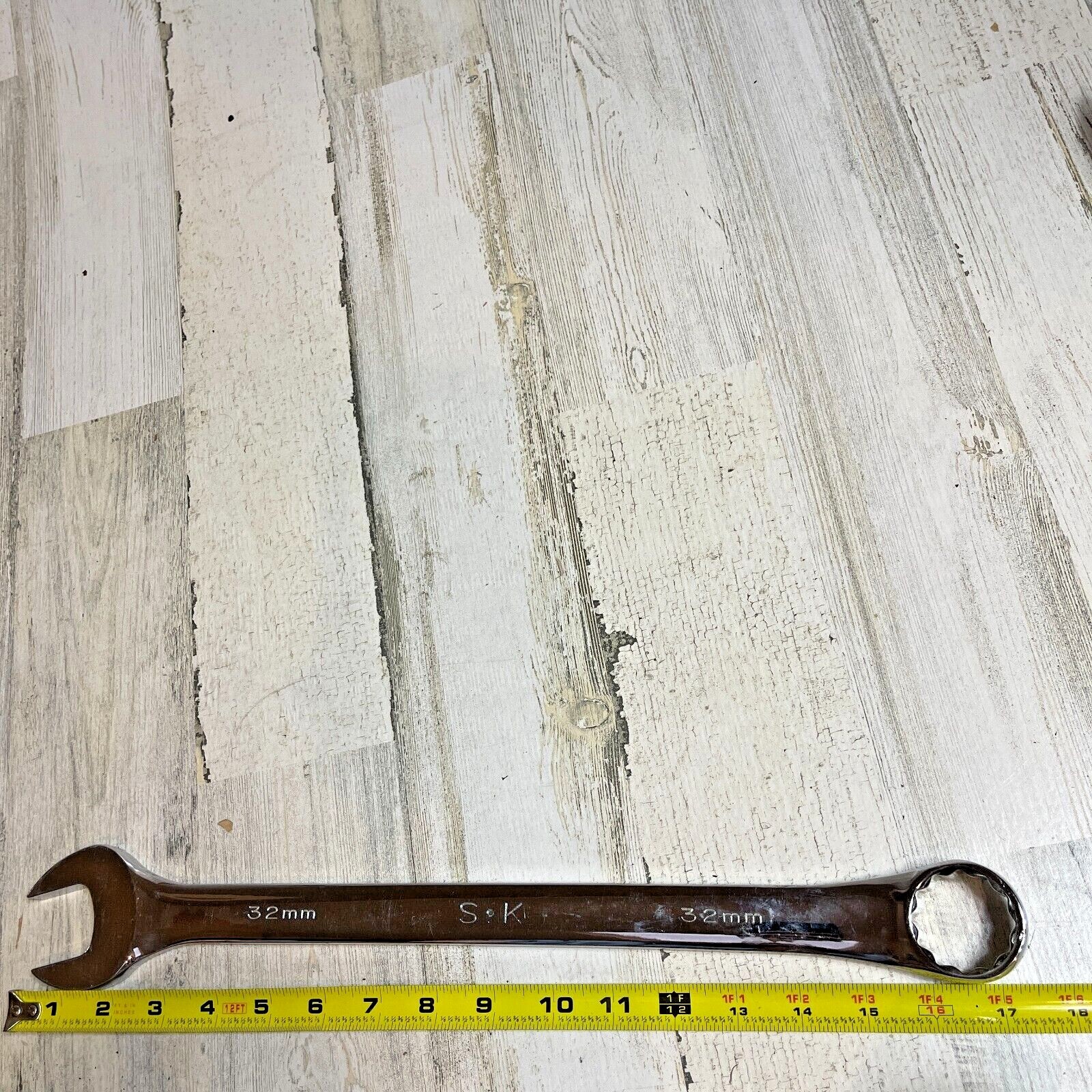 SK USA 32MM COMBINATION WRENCH 12pt P/N 88332 METRIC HAND TOOL FREE SHIPPING