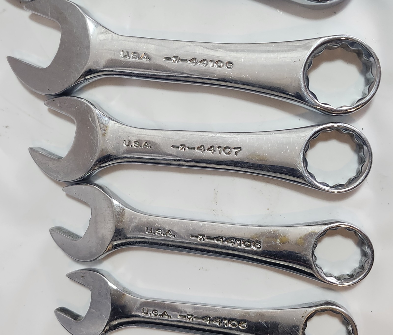 Craftsman 11-Piece SAE Stubby Combination -K- Series Wrench Set Polished Finish
