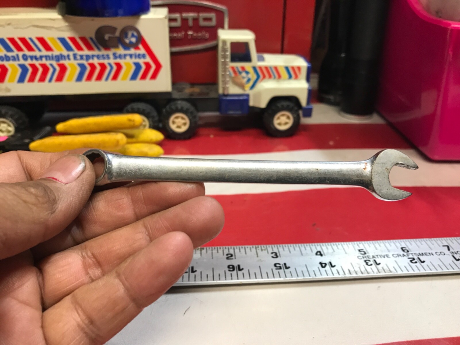 Blue point tools wrench 3/8” OEX120 vintage GGG