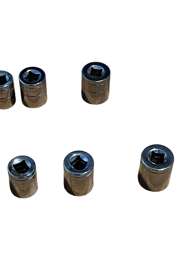 Performax CR-V Chrome Socket Set 42pc 1/4 & 3/8 in Drive Metric + SAE 6 Point