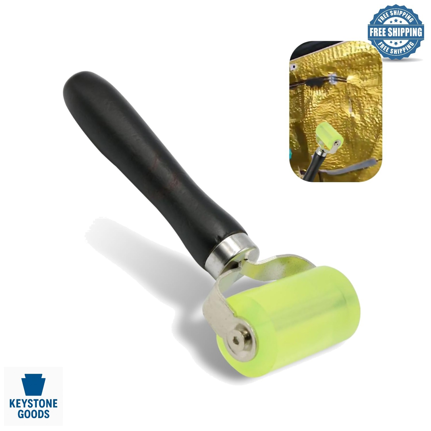 Universal Sound Deadening Roller for Auto & Home Insulation