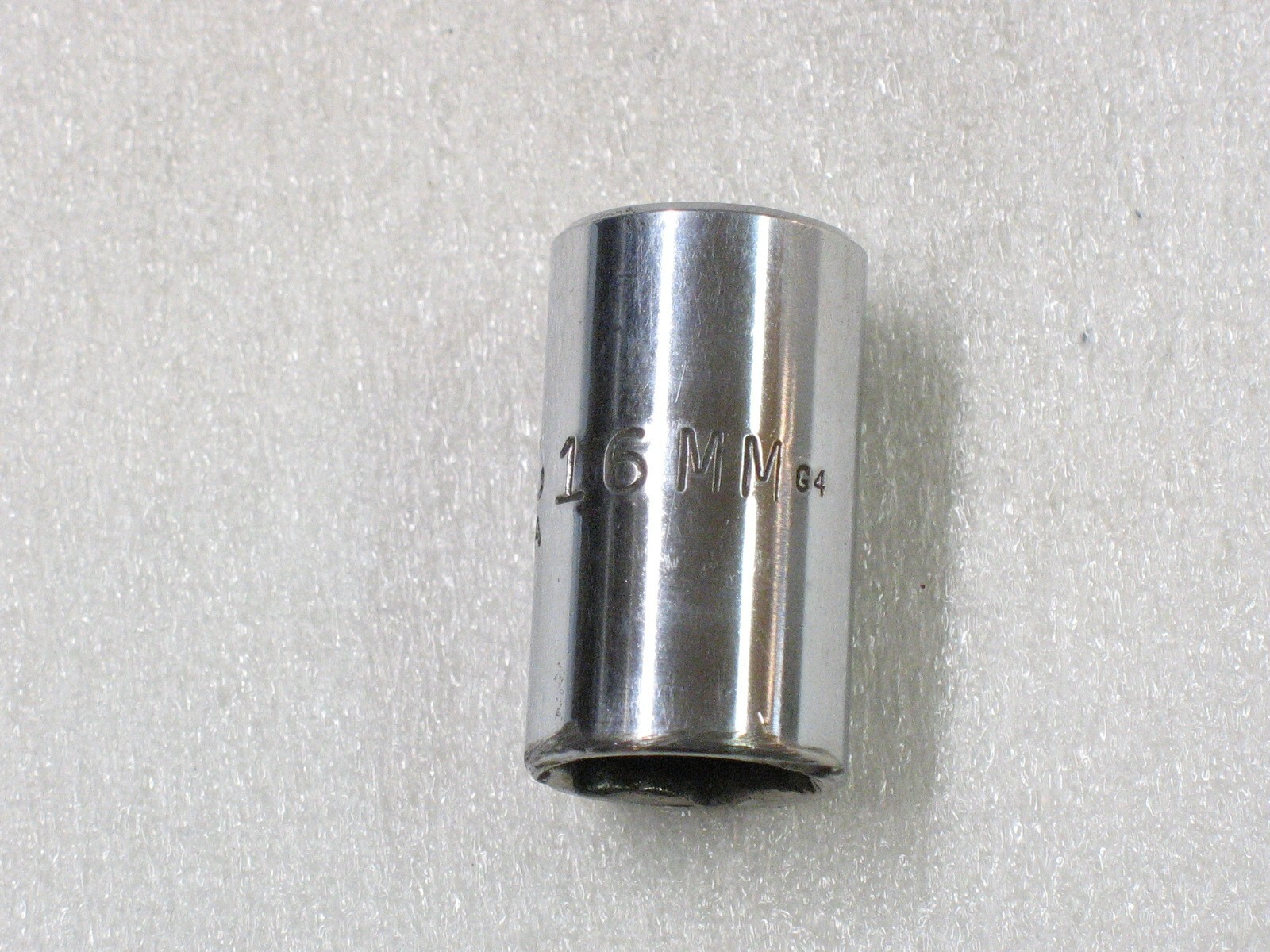 MAC Tools V6 16MM 6-Point 1/2″ Drive Shallow Chrome Socket