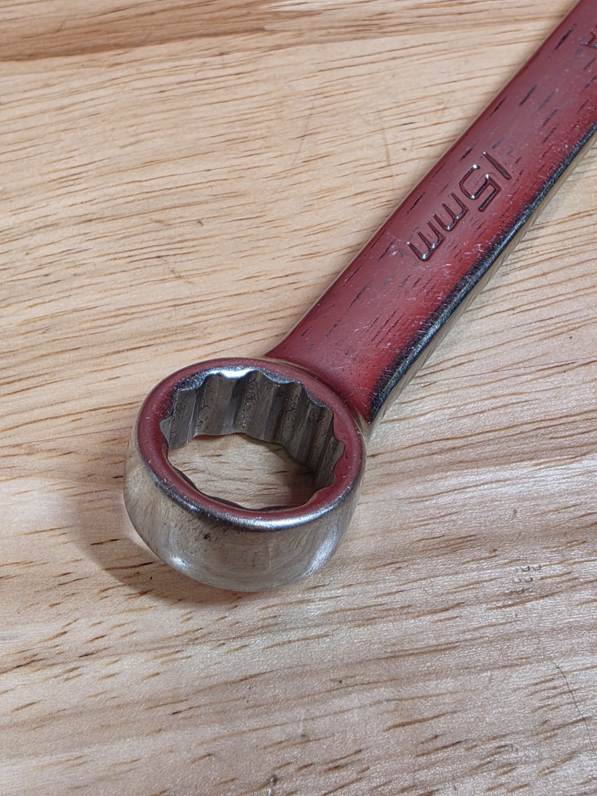 Snap-on Tools SOEXM15 15mm Metric Flank Drive Plus Combination Wrench USA