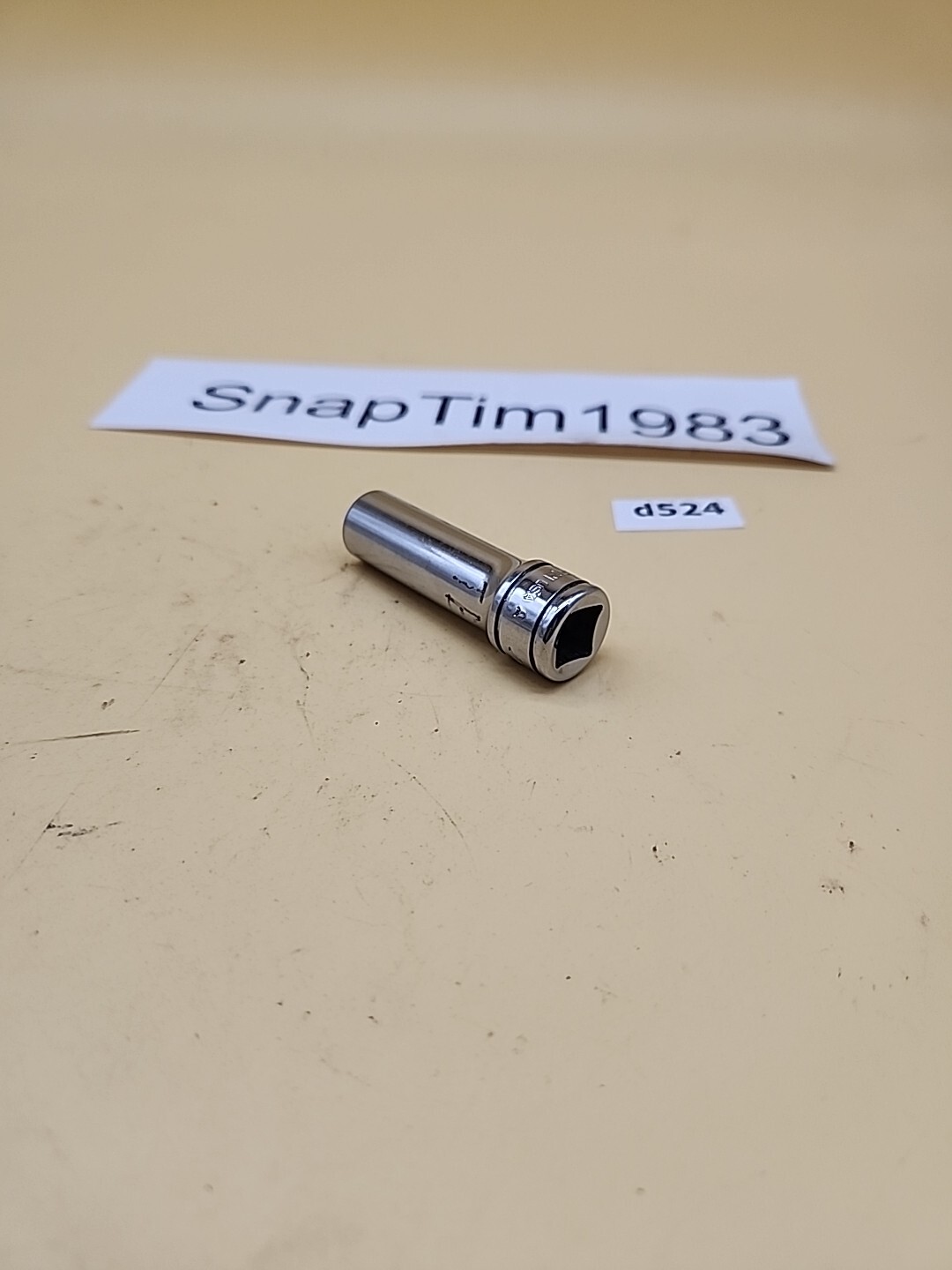 Snap-on Tools 3/8 Drive 12PT Deep Socket SF121 USA