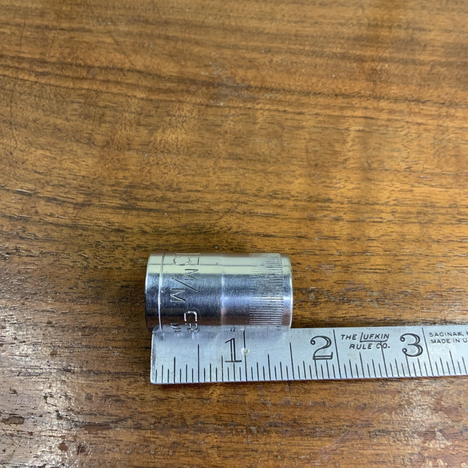 CRAFTSMAN VINTAGE 44236 USA 1/2″ Drive 15mm Socket 12 -PT -VV- Series FREE SHIP