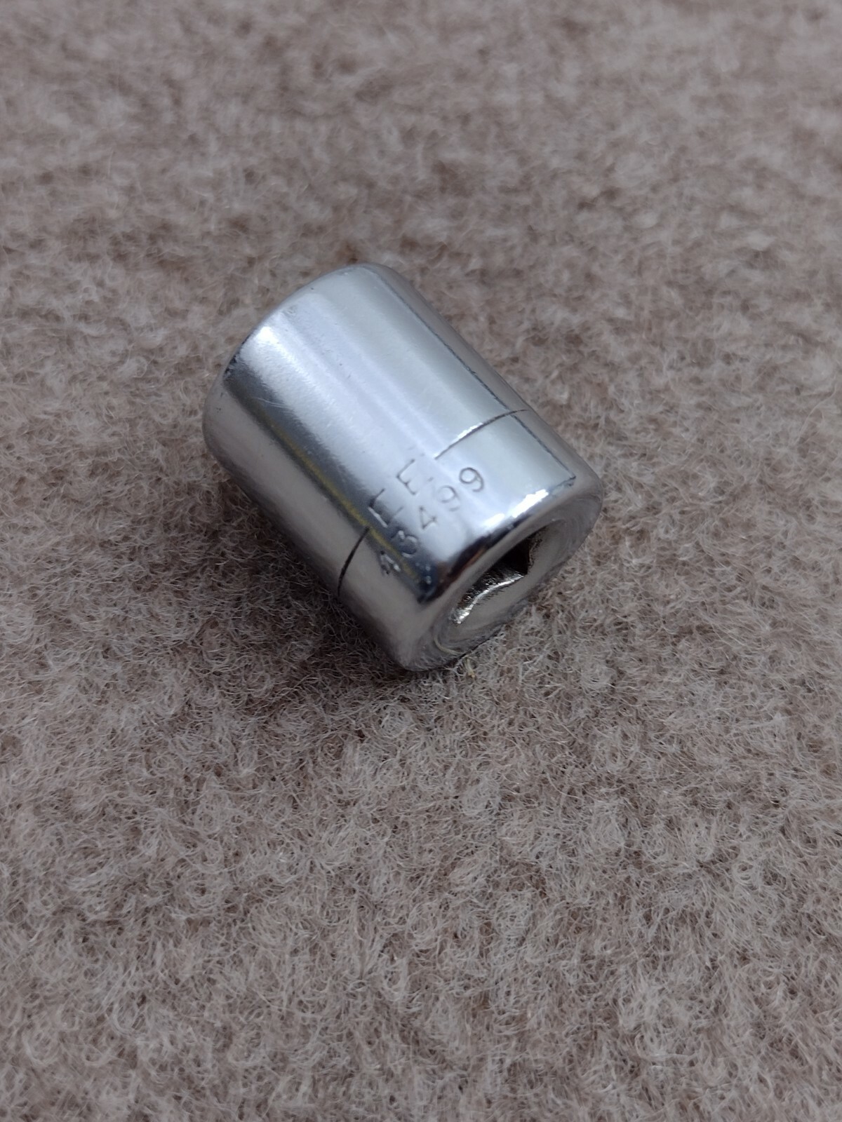 Vintage USA Craftsman 1/2″ Socket 1/4″ Drive 6pt Shallow Well 43499 -EE- Series