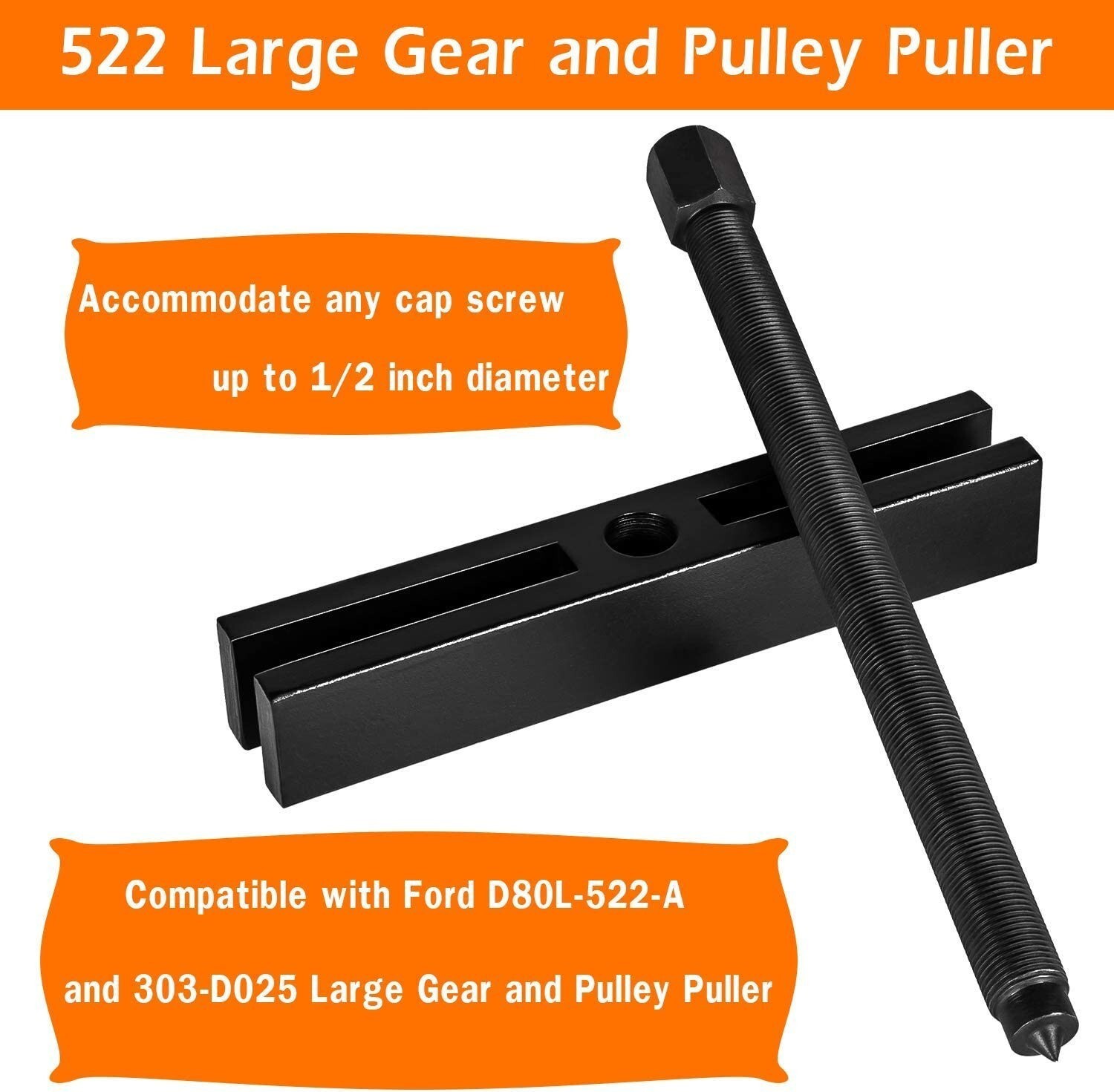 522 Large Gear Pulley Puller & 7393 Gear & Pulley Puller & 8056 Shaft Protector
