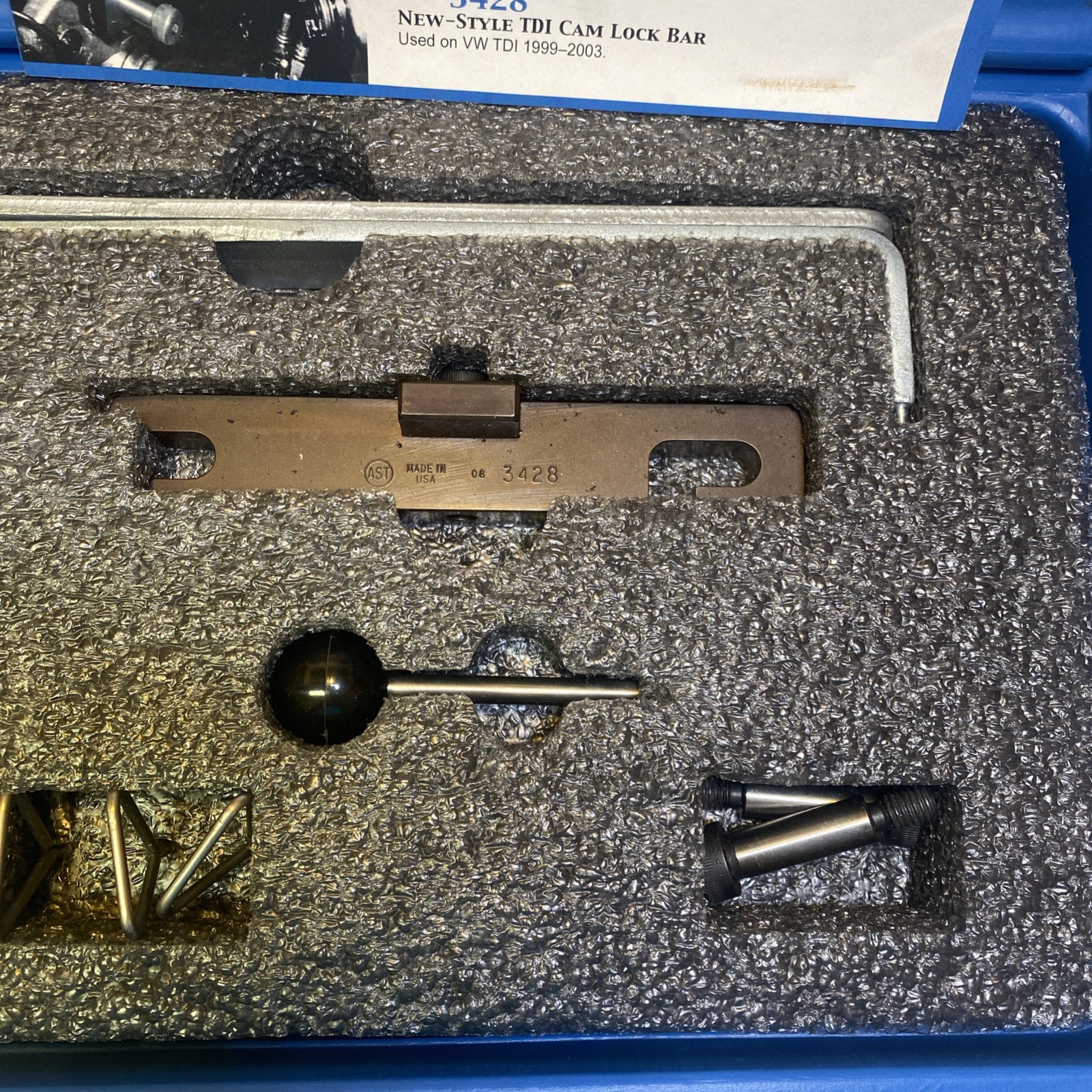 Assenmacher TDI Timing Belt Tool Set AST# 6800TDI (1999-2008 VW TDI)