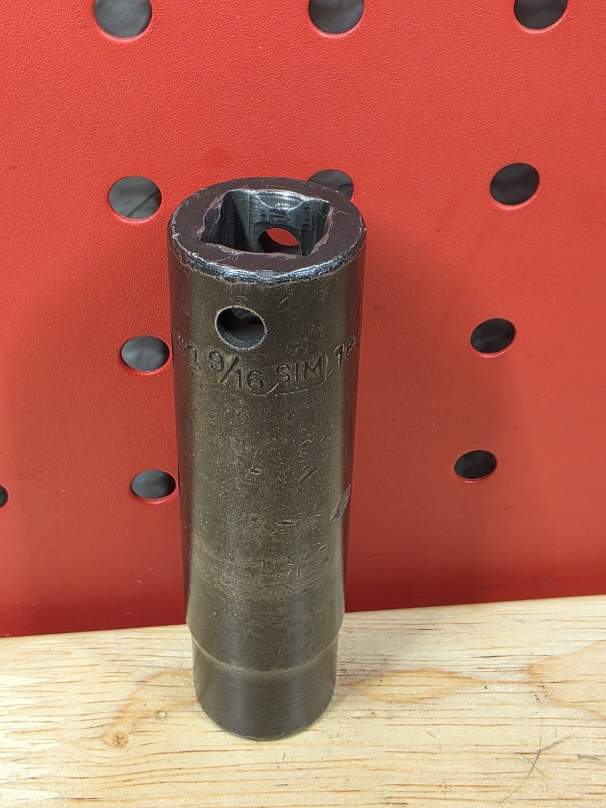 Snap-on Tools SIM180 9/16″ Flank Drive 1/2″ Drive 6-Point Deep Impact Socket