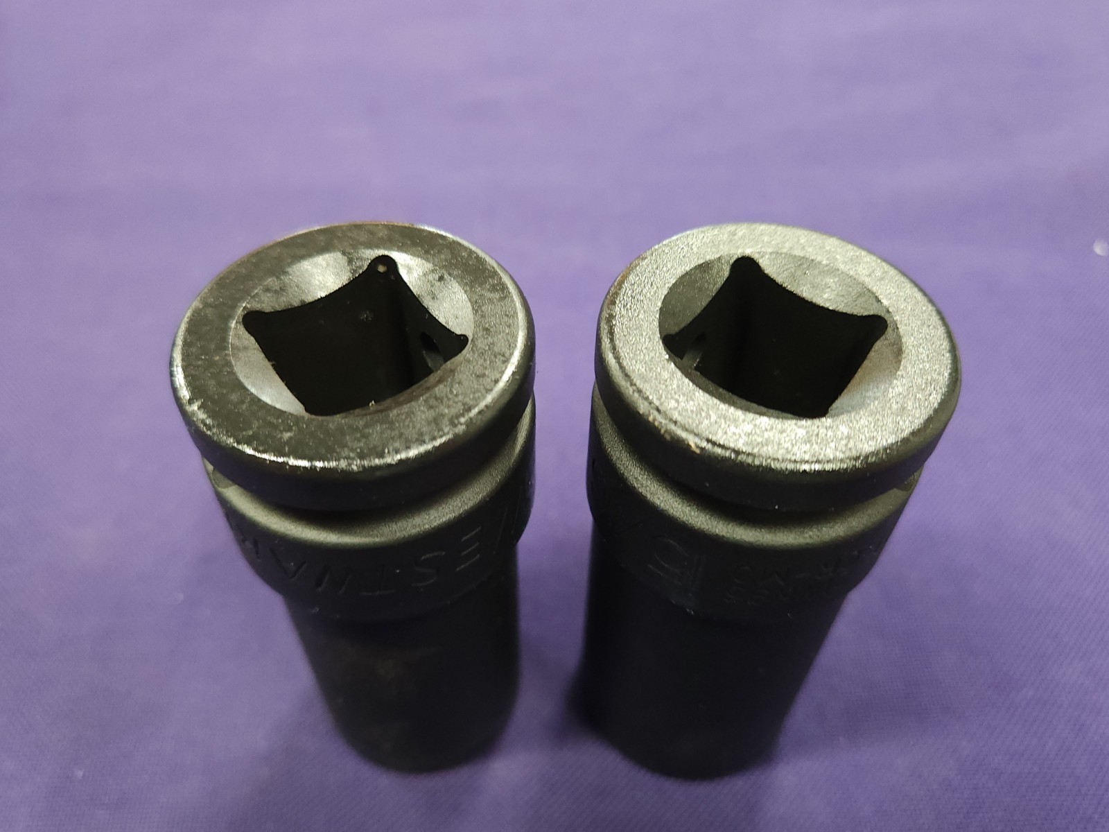 Westward 35HU98 13PC Deep Impact Socket Set w/ Metal Box! Great Condition!