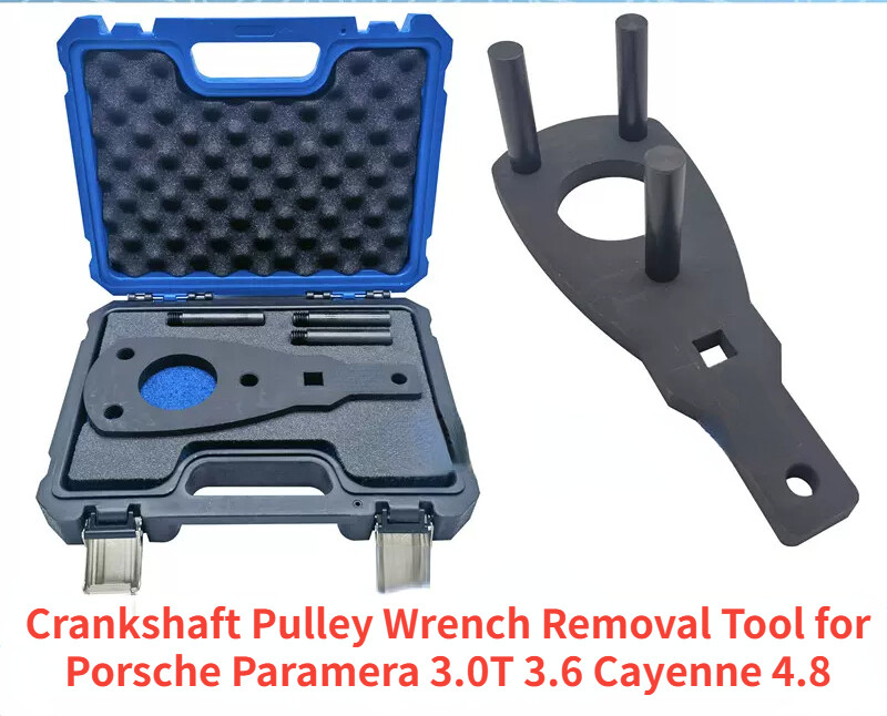 Crankshaft Pulley Wrench Removal Tool for Porsche Paramera 3.0T 3.6 Cayenne 4.8