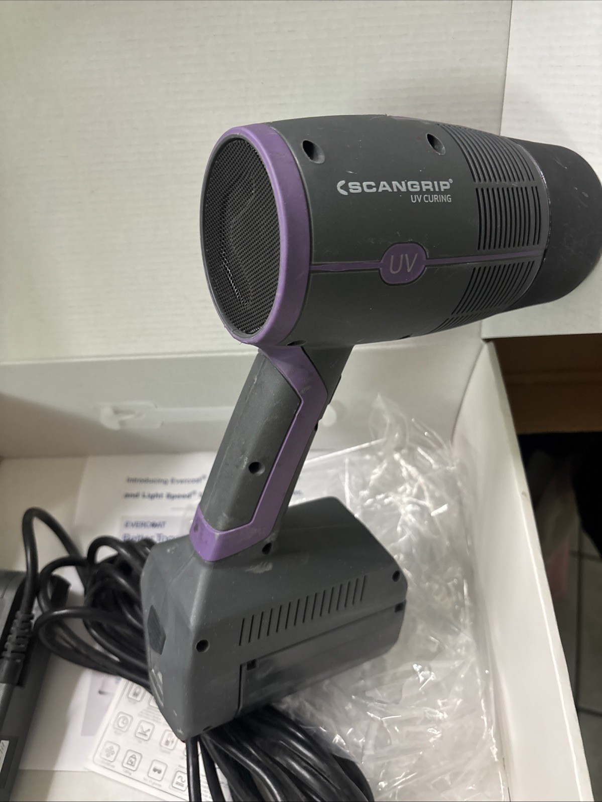 SCANGRIP UV-Gun LED Rechargeable Curing Light (03.5803US) Preowned