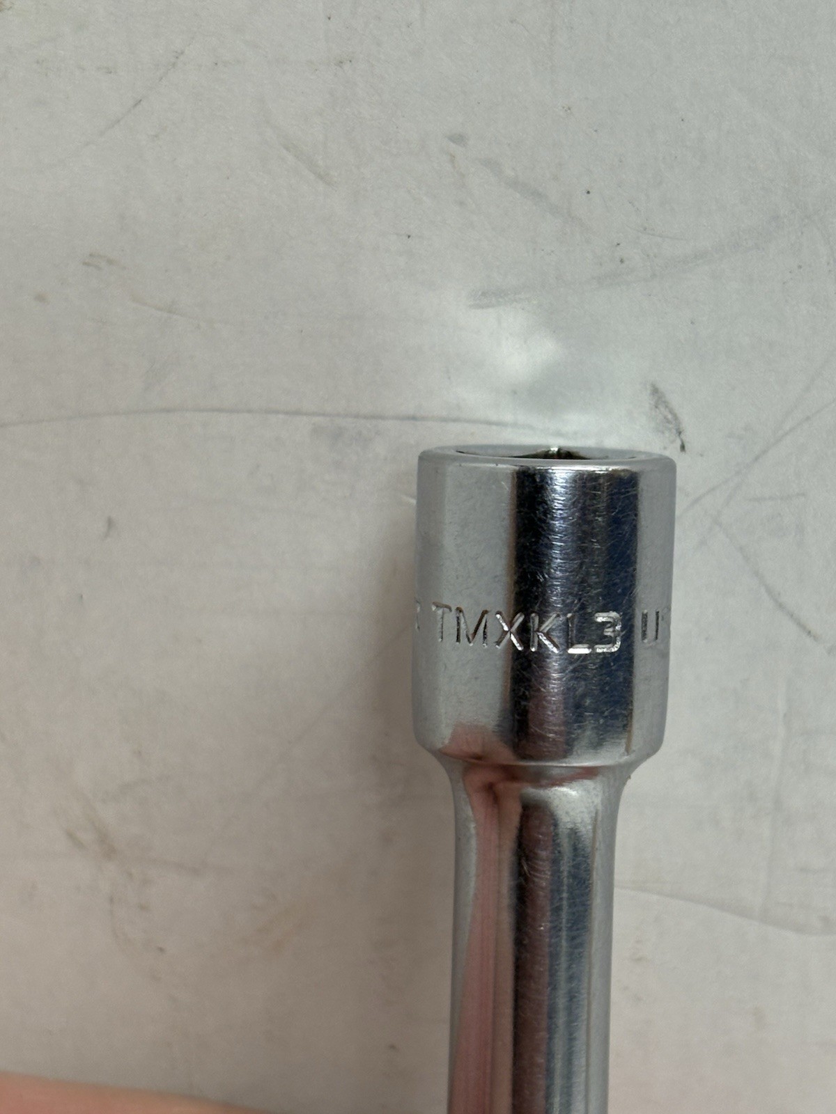 Snap-on TMXKL3 1/4” Drive 3” Long Locking Knurled Socket Extension A023