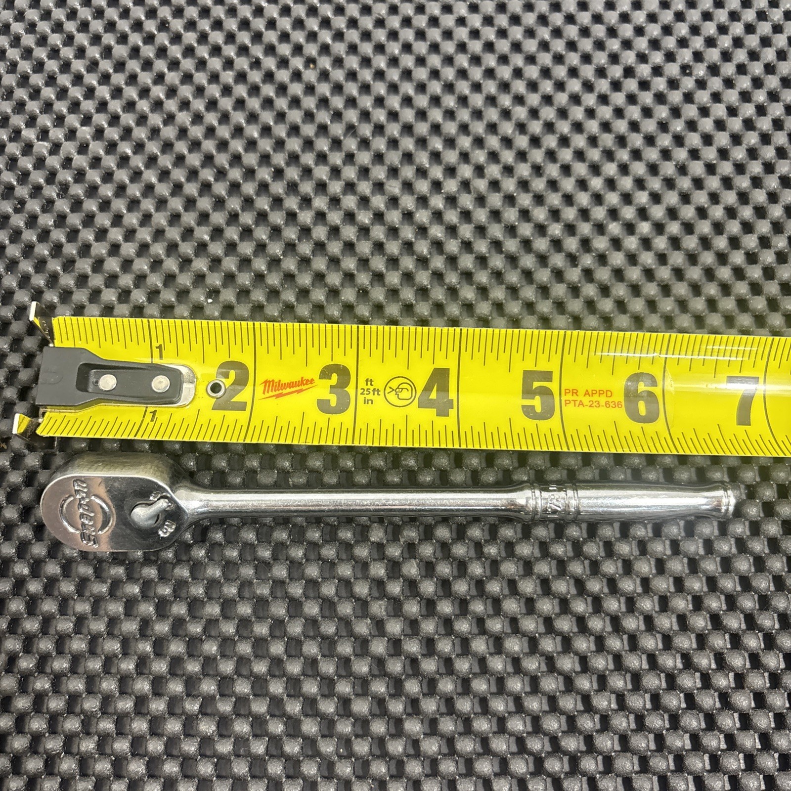 2016 Snap-on Tools TL72 1/4″ Drive 72 Tooth Head Chrome Long Handle Ratchet