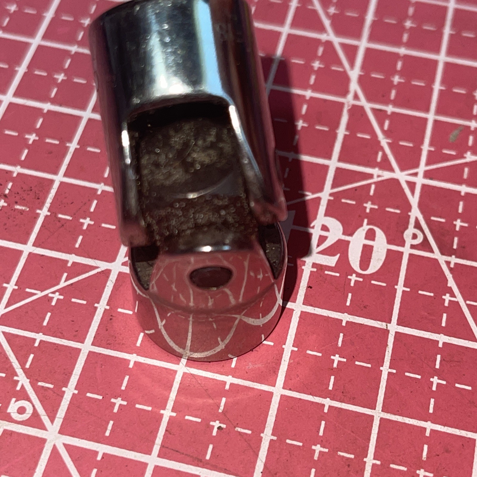 NAPA NBF18 9/16 In SAE 3/8 Drive Flex Swivel 6 Point Socket New Britain Vintage