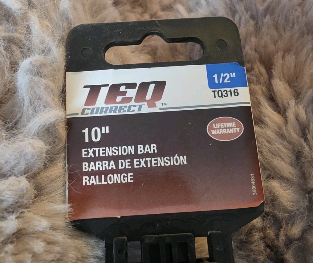 TEQ Correct 1/2″ Extension Bar 10inch