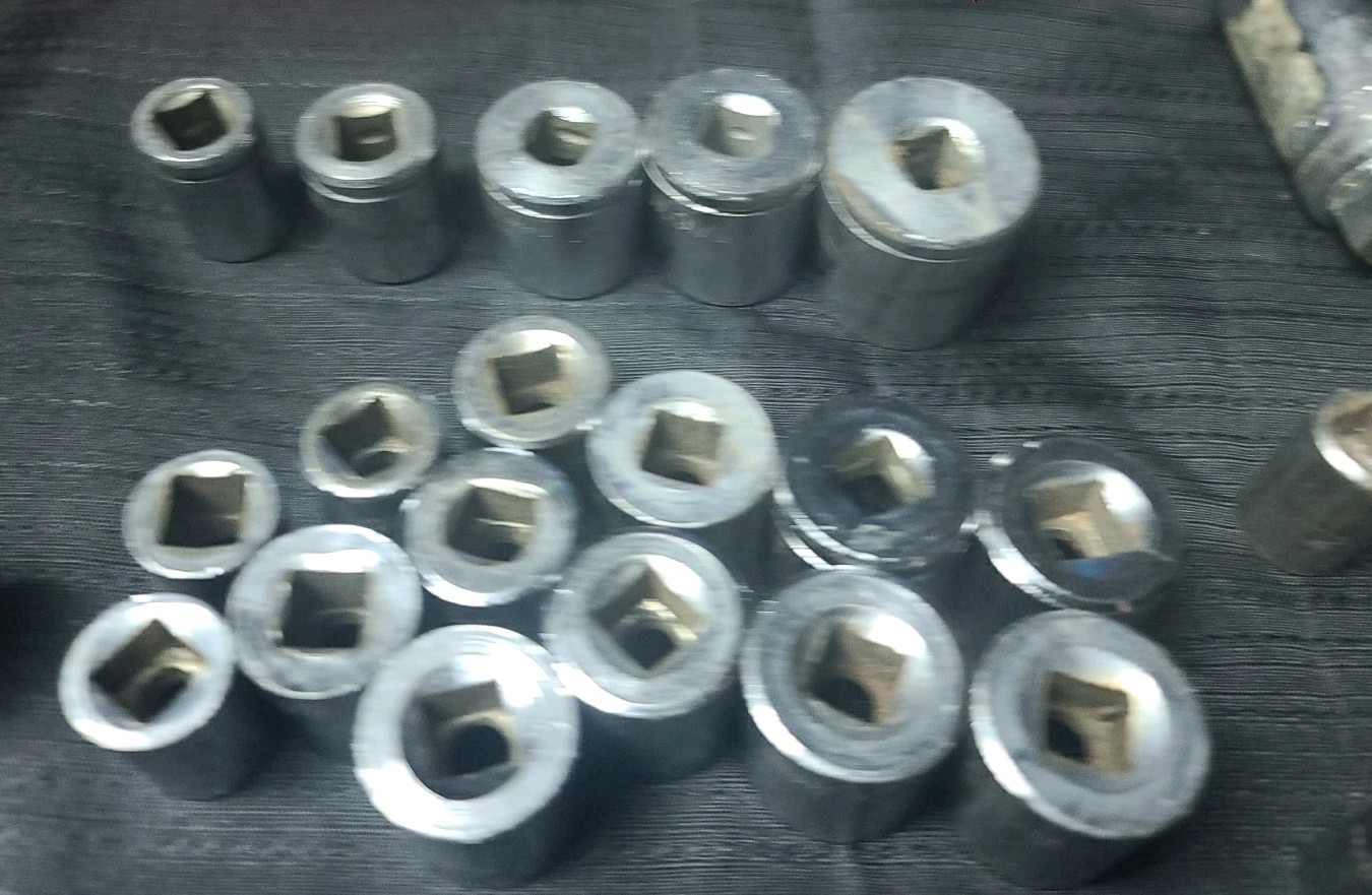 Assorted Socket Set/Mixed Bundle Lot Metric/SAE, Unbranded Japan