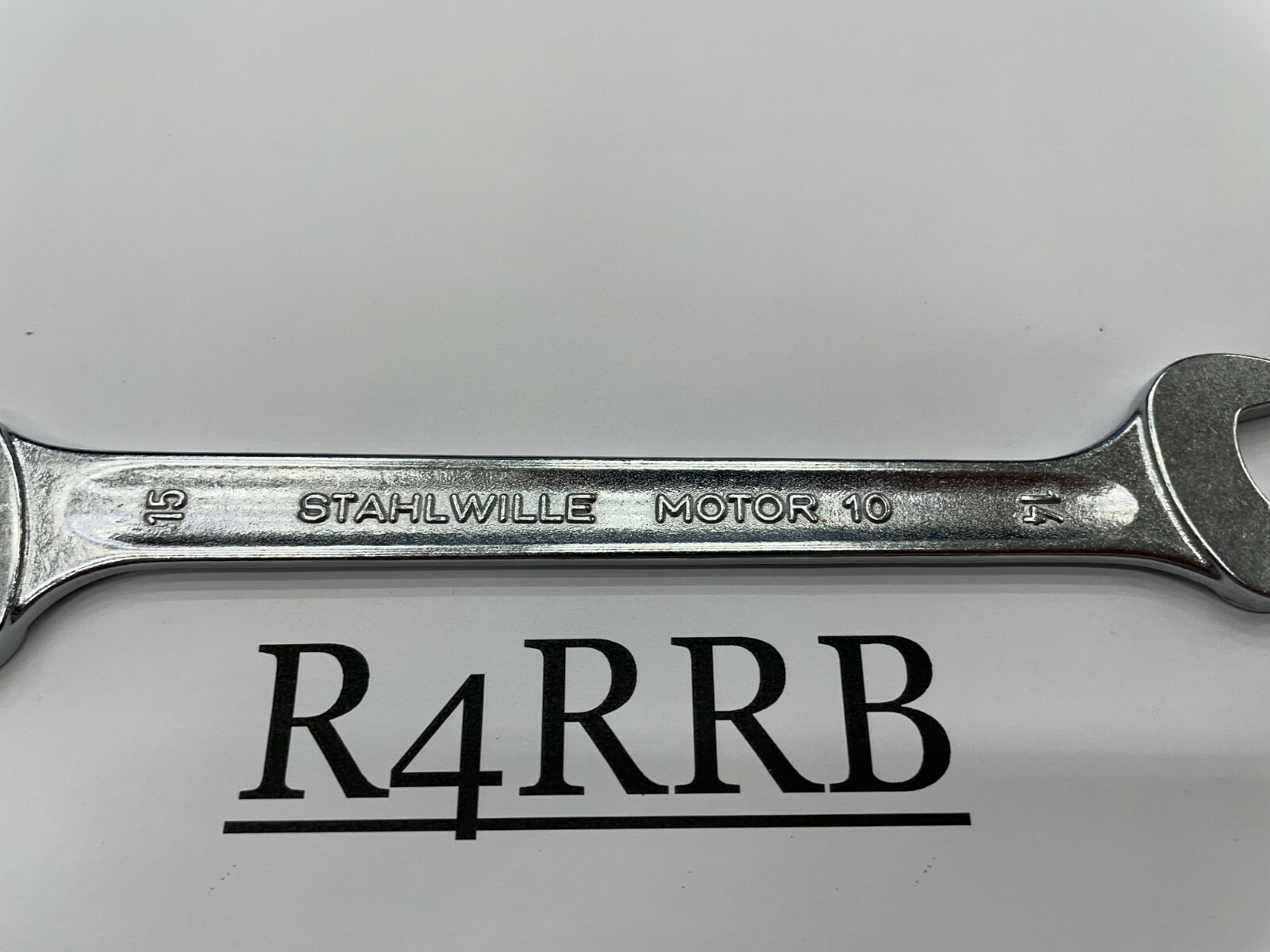 Stahlwille Tools Motor 10 GERMANY 15mm x 14mm Metric Double Open End Wrench
