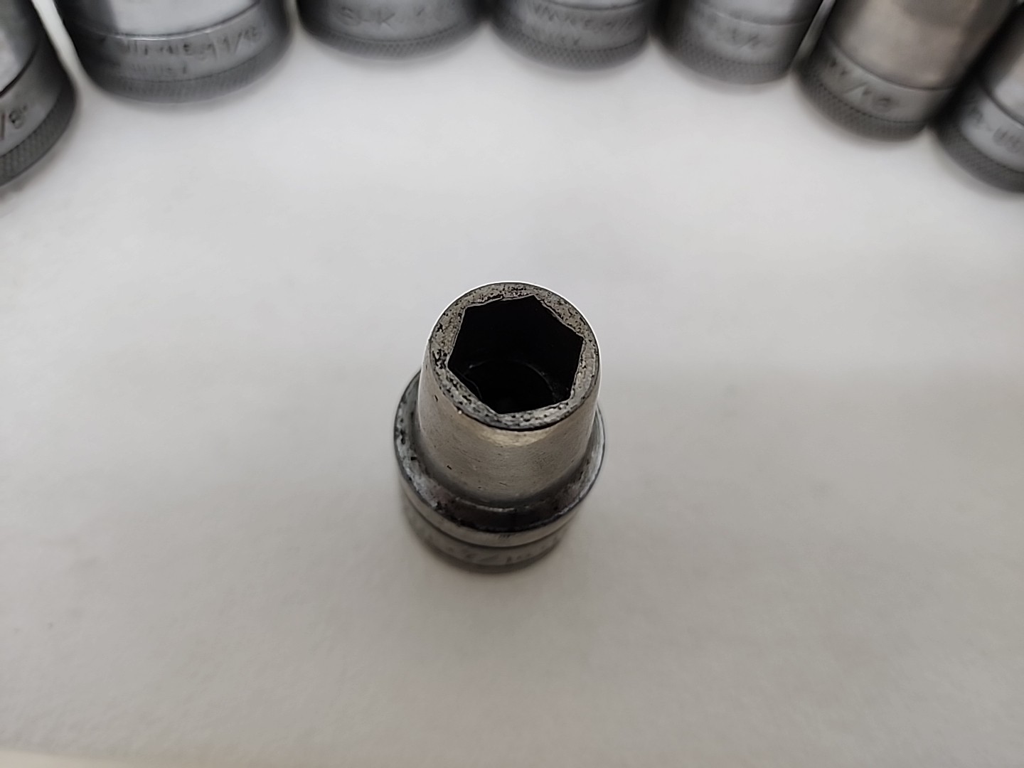 VTG SK Tools SK Wayne 1/2” Drive SAE 12Pc Socket Set 7/16” To 1 1/4” USA