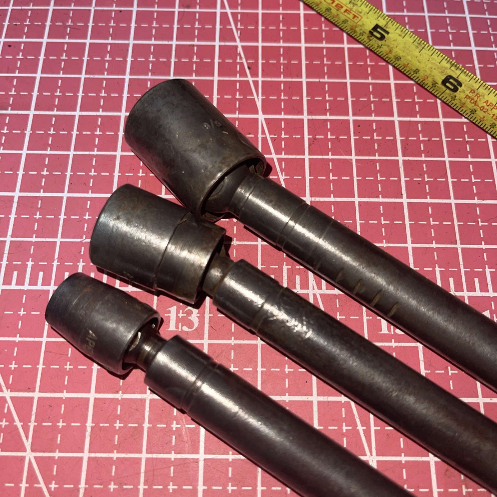 Apex USA Hex 7/16 Power Drive 3 Piece 3/8 – 5/8 Wobble Socket Extension